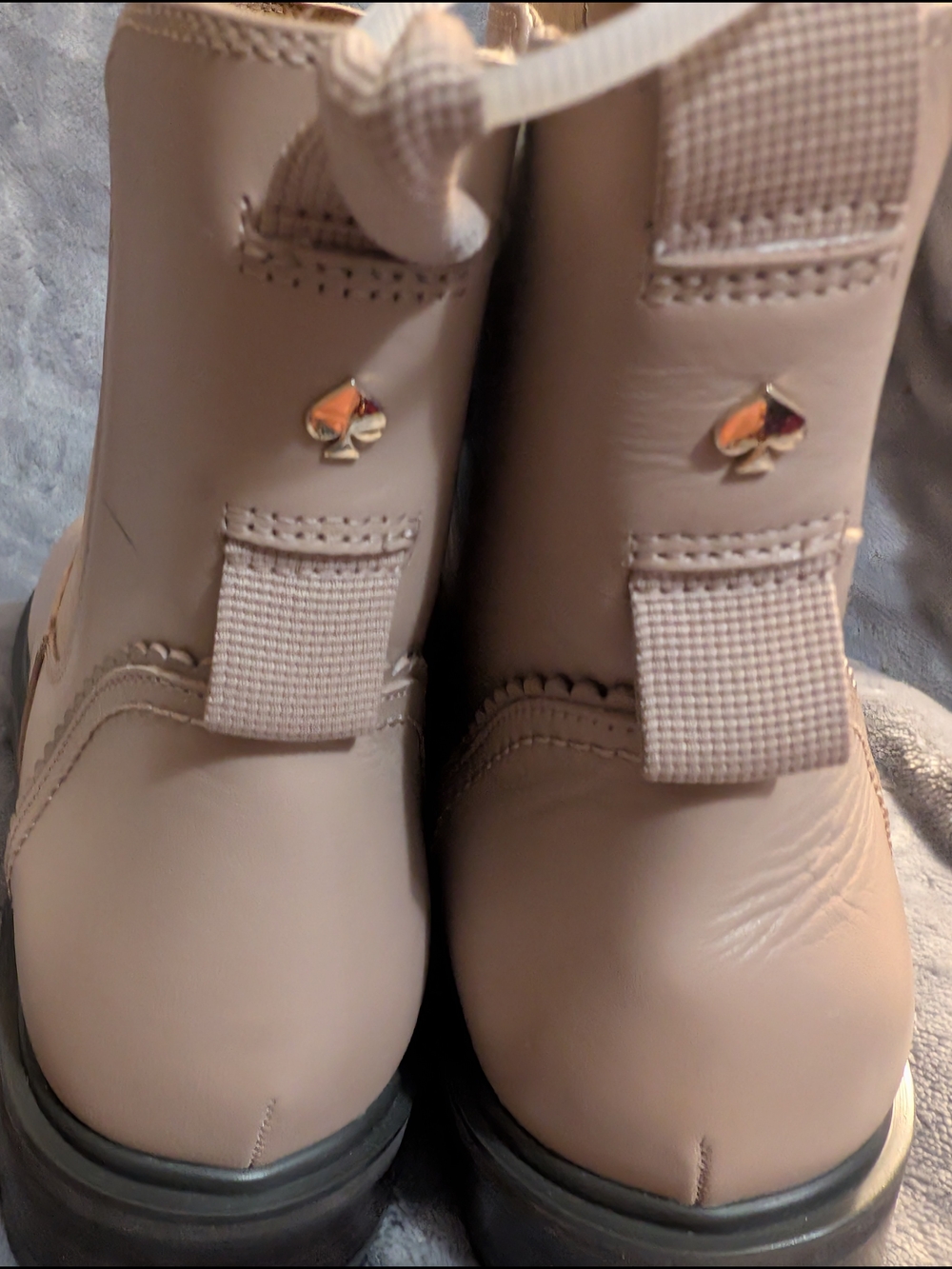 Kate Spade Leather Zip-Detail Ankle Boots View 4